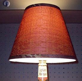 Find lamp shades in all sizes for your bottles