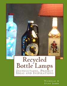 Recycled Bottle Lamps Book on Amazon