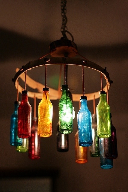 How to make a Bottle Lamp! 